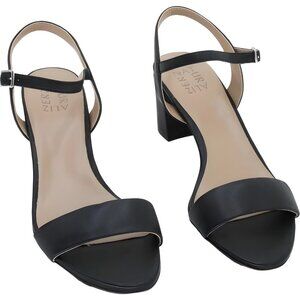 Naturalizer Bristol Block Heel Dress Sandal Black Women's US 9 M